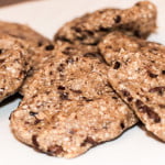 Peanøttsmørkjeks med sjokolade