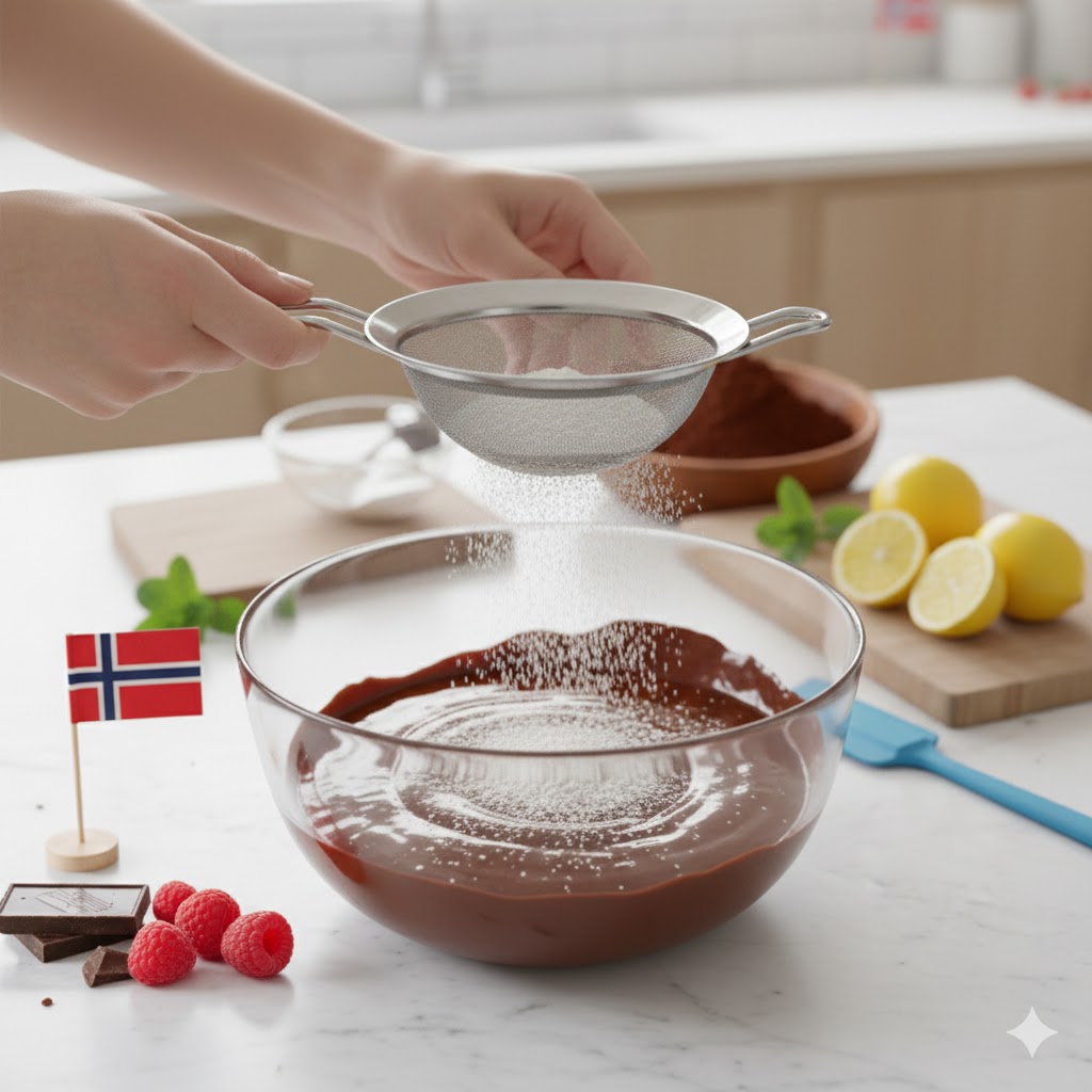  mel og kakao blanding