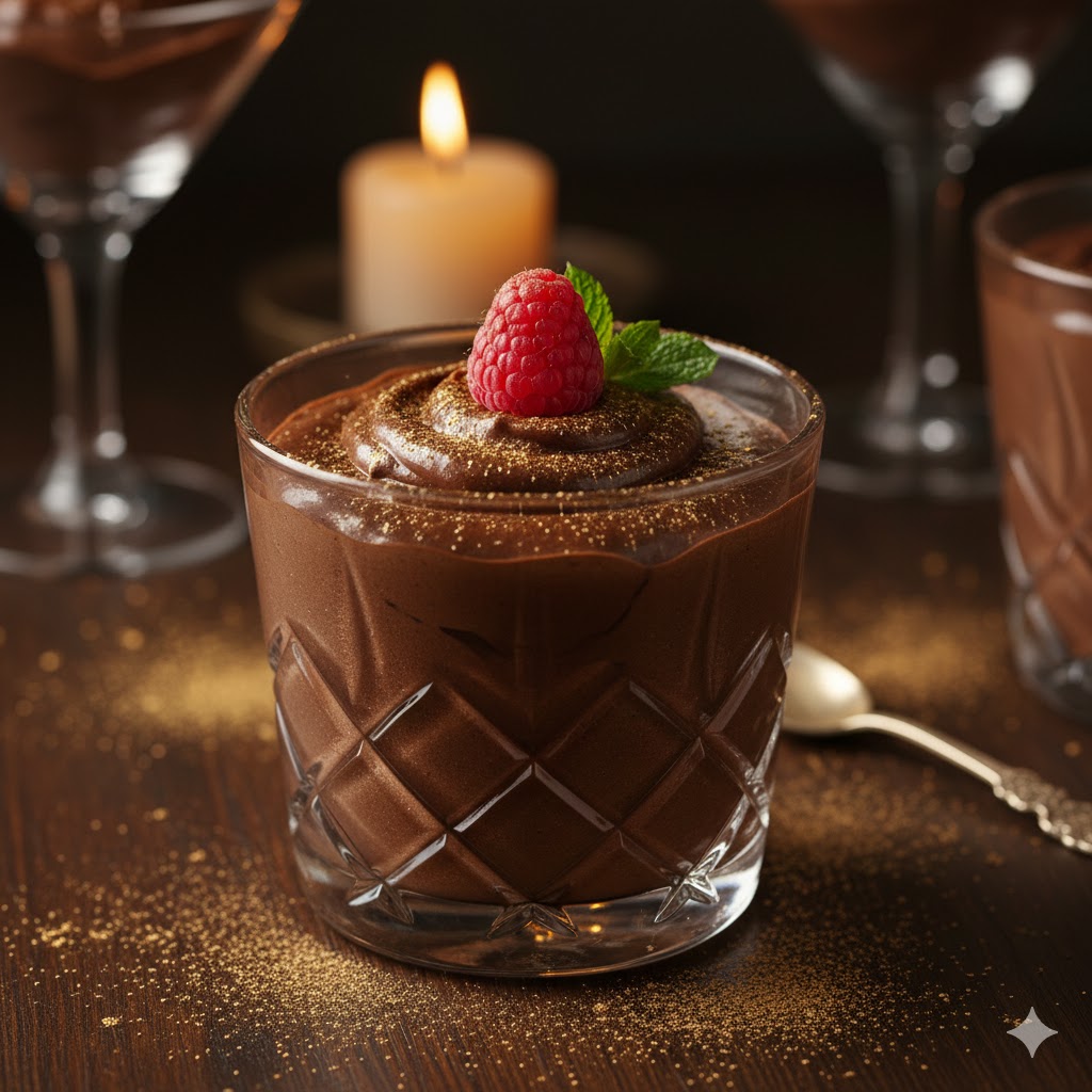 sjokolade dessert jentekveld