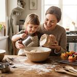 Baking med barn: slik blir kjøkkenet et lite klasserom